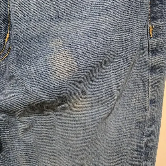 Free People We The Free Lita Distressed Crop Straight Leg Jeans Size 26 - Picture 4 of 8